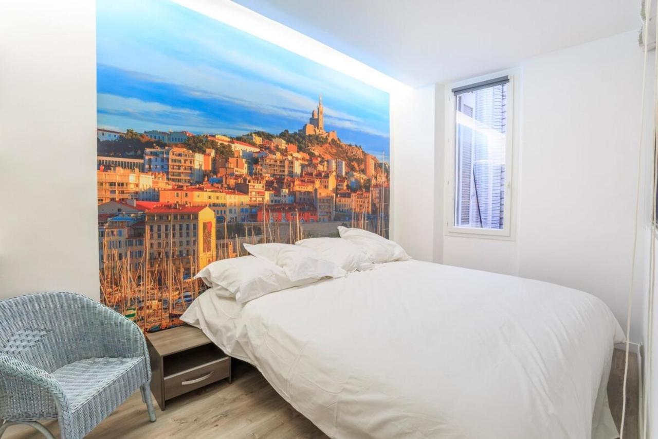 Sud Passion - Fada Vieux Port - Calme - Linge De Qualite - Lit King Size - Fibre Apartment Marseille Bagian luar foto