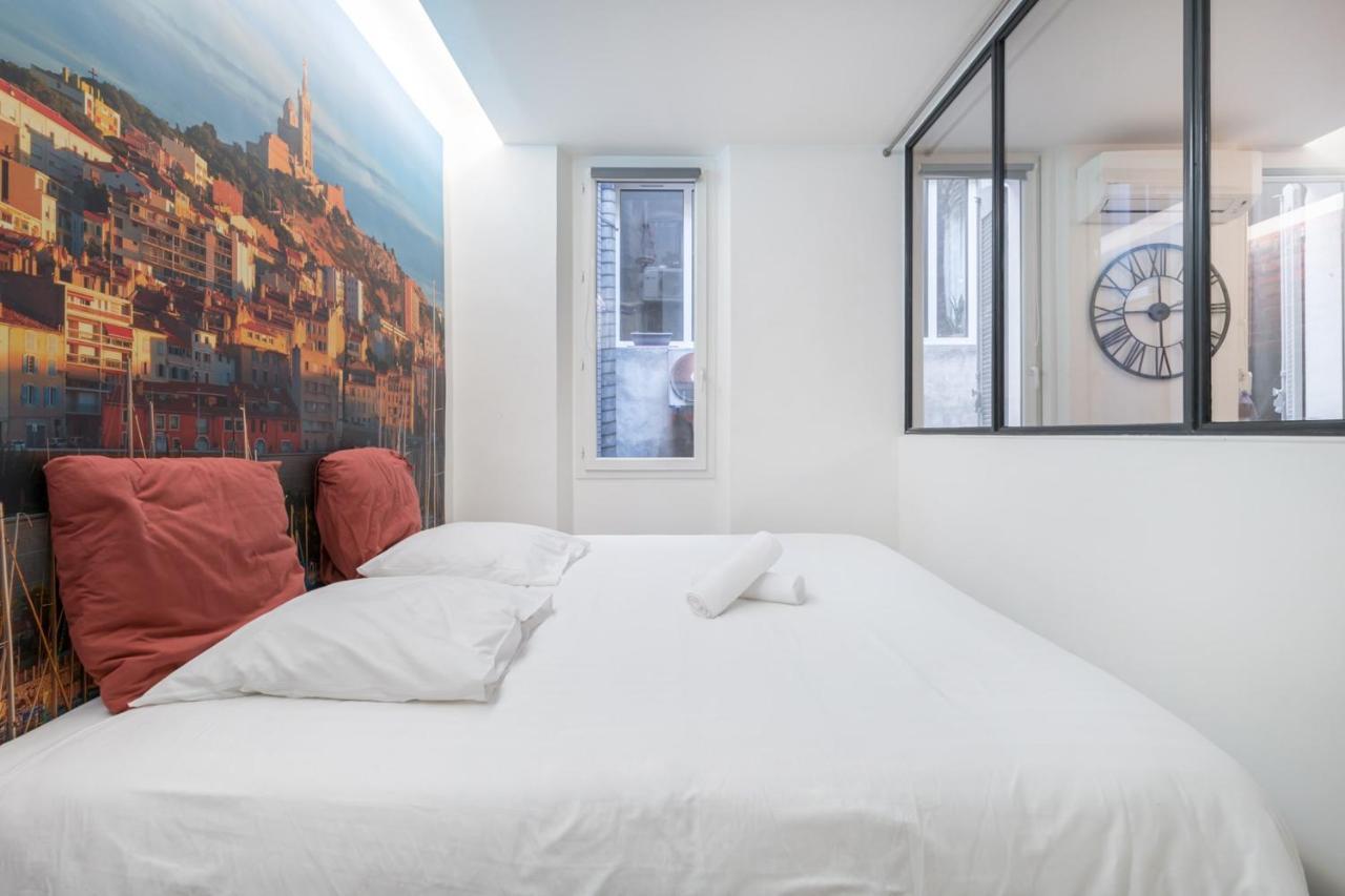 Sud Passion - Fada Vieux Port - Calme - Linge De Qualite - Lit King Size - Fibre Apartment Marseille Bagian luar foto